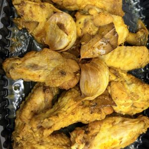 Alitas al ajillo