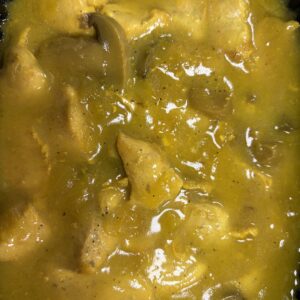 Pechuga en salsa de champiñones