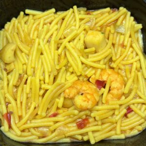 Fideos con choco