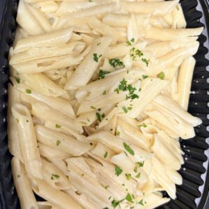 Macarrones al pesto