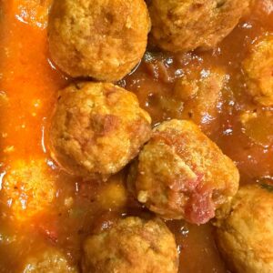 Albóndigas con tomate